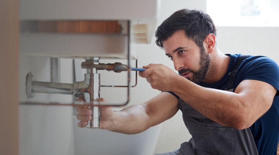 Tankless water heater installation in Greenville, RI